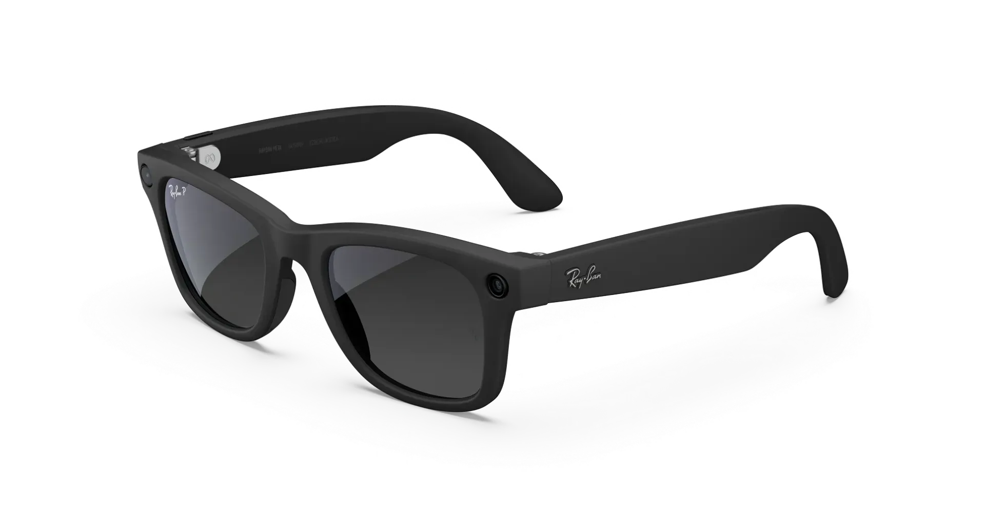 Ray Ban Meta Wayfarer Polar Gradient Graphite