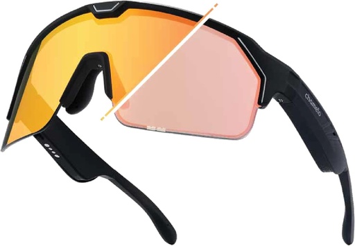 Chamelo Sport Music Shield Slider HVL Fire Matte Black